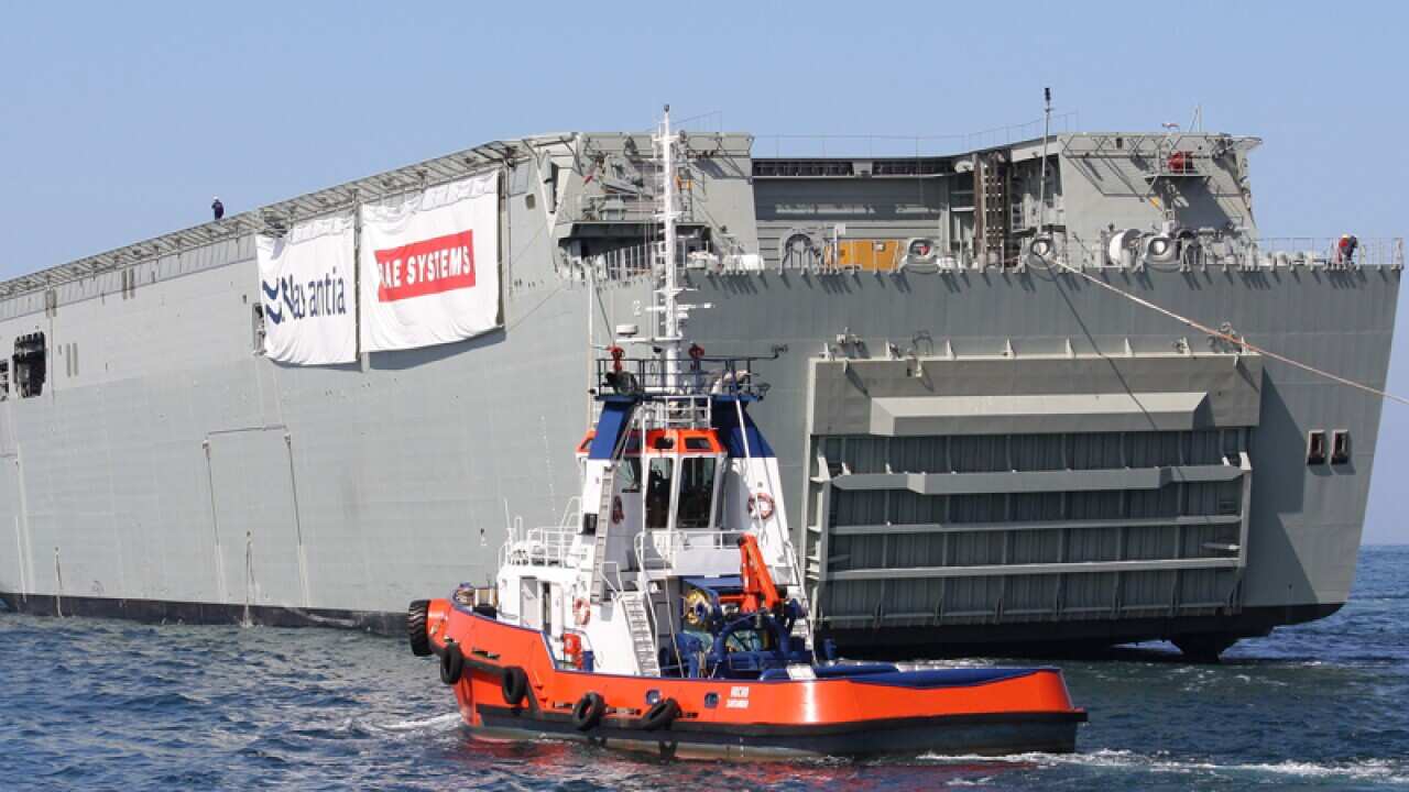 Landing Helicopter Dock (LHD) "Canberra"