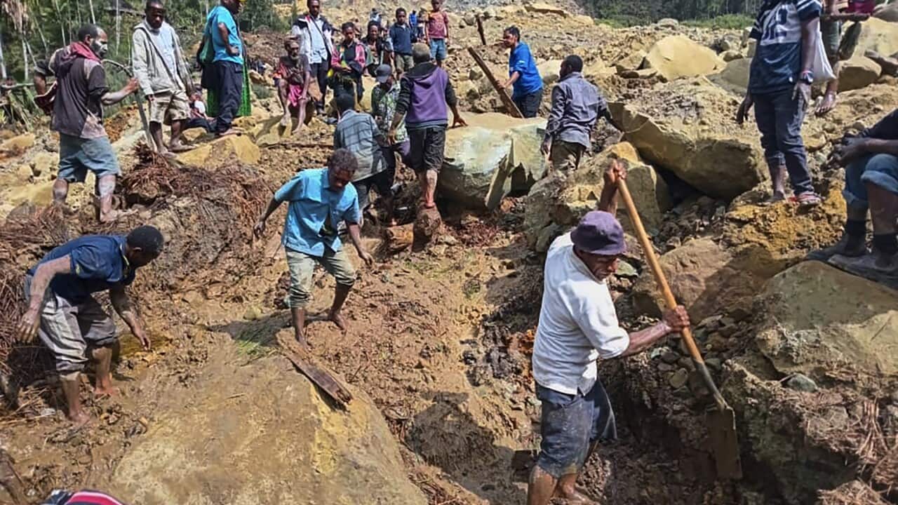 CORRECTION Papua New Guinea Landslide