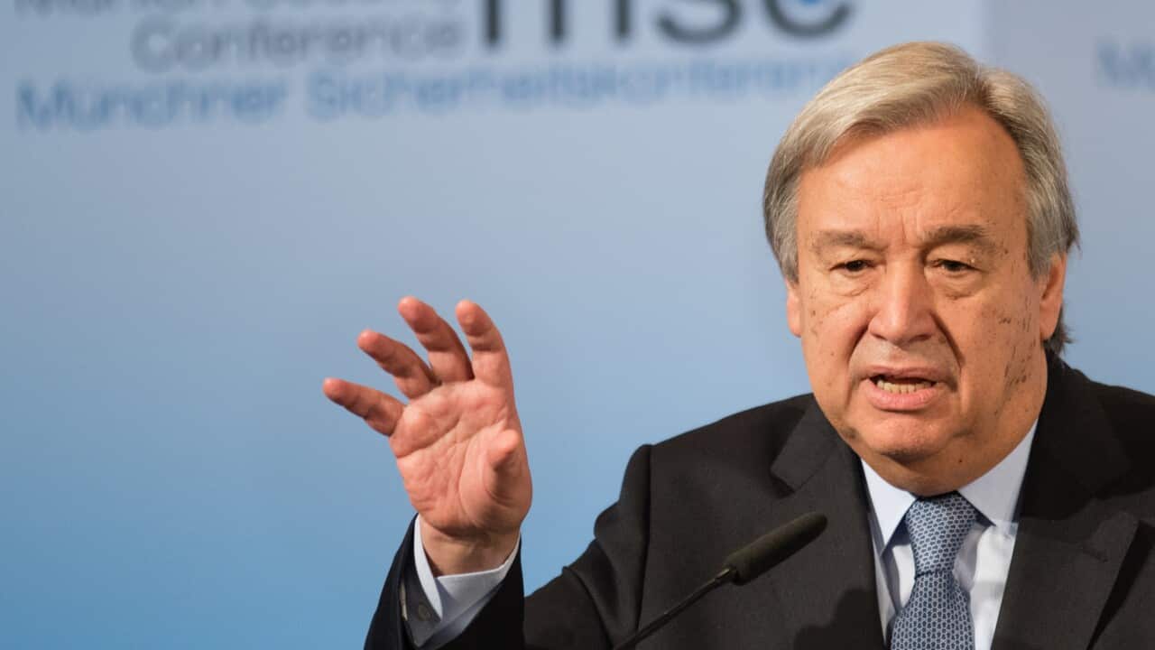 UN Secretary-General Antonio Guterres 