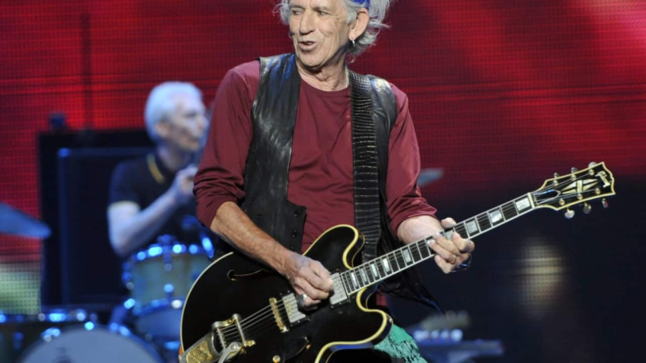 Rolling Stones guitarist Keith Richards