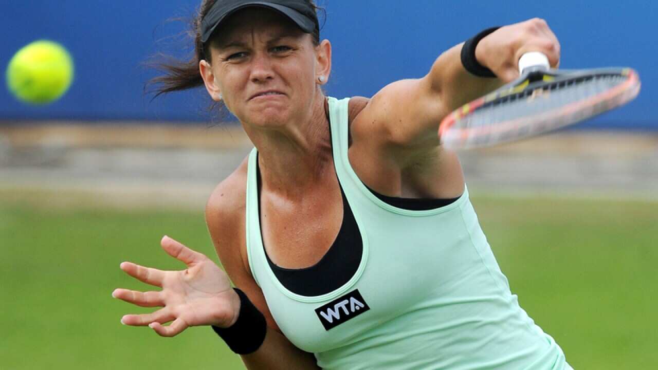 Australian tennis player Casey Dellacqua