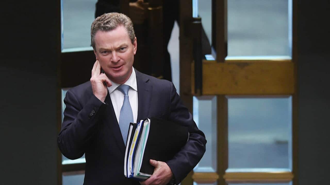 Education minister Christopher Pyne