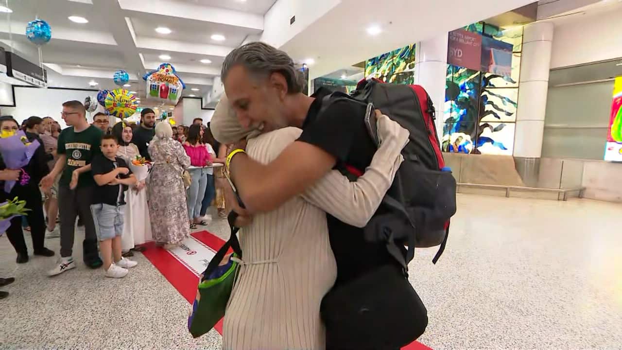Heartbreak, exhaustion and relief as Lebanon evacuation flight lands in Sydney Heartbreak, exhaustion and relief as Lebanon evacuation flight lands in Sydney