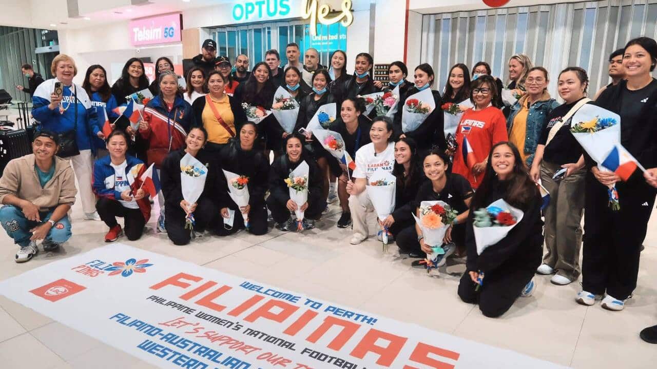 Despite the team landing in Perth in the early hours of February 24, Shellane Encabo Espinosa and the Filipino community joyfully welcomed the Filipinas squad for their AFC Women’s Asian Cup 2026 campaign.