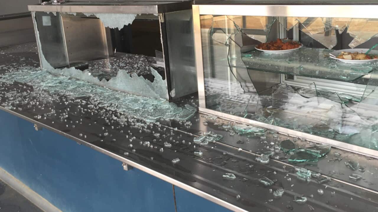 The damage caused by the Christmas Island Detention Centre disturbance