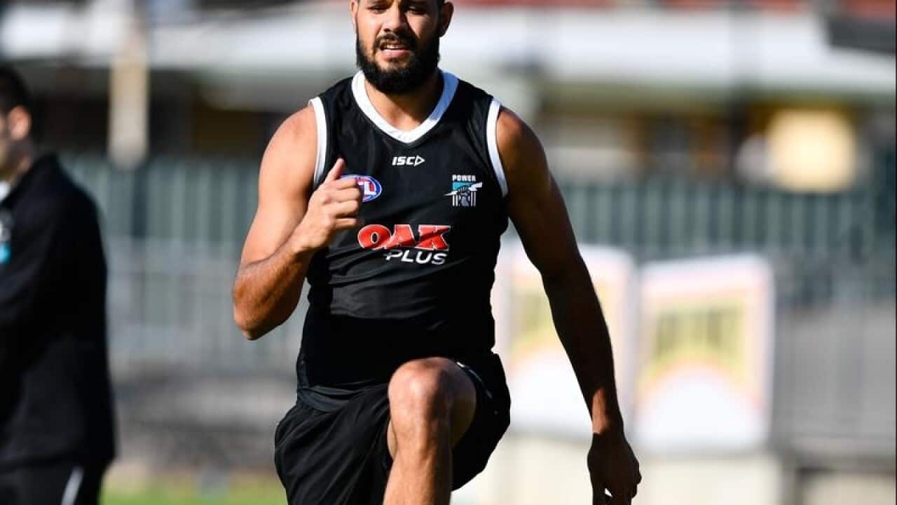 Port Adelaide ruckman Paddy Ryder