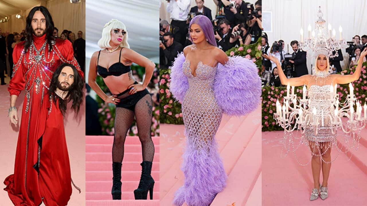 Jared Leto, Lady Gaga, Kylie Jenner and Katy Perry at the Met Gala 2019