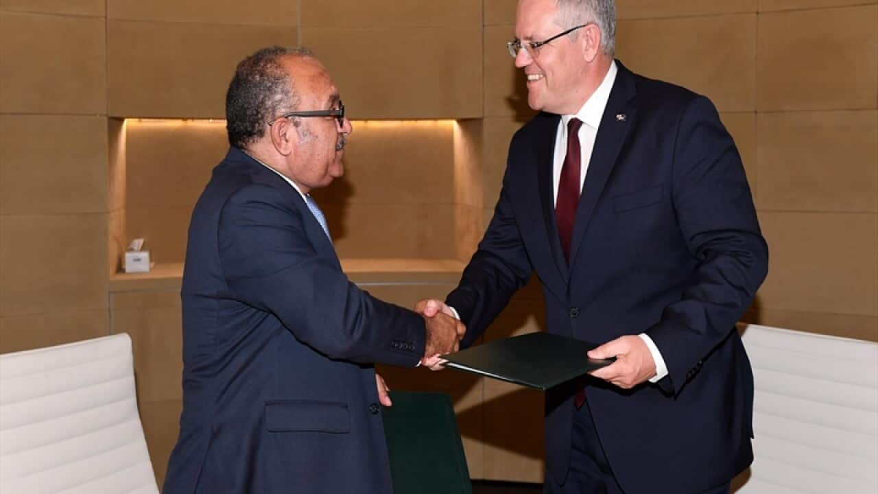 Peter O'Neill and Scott Morrison