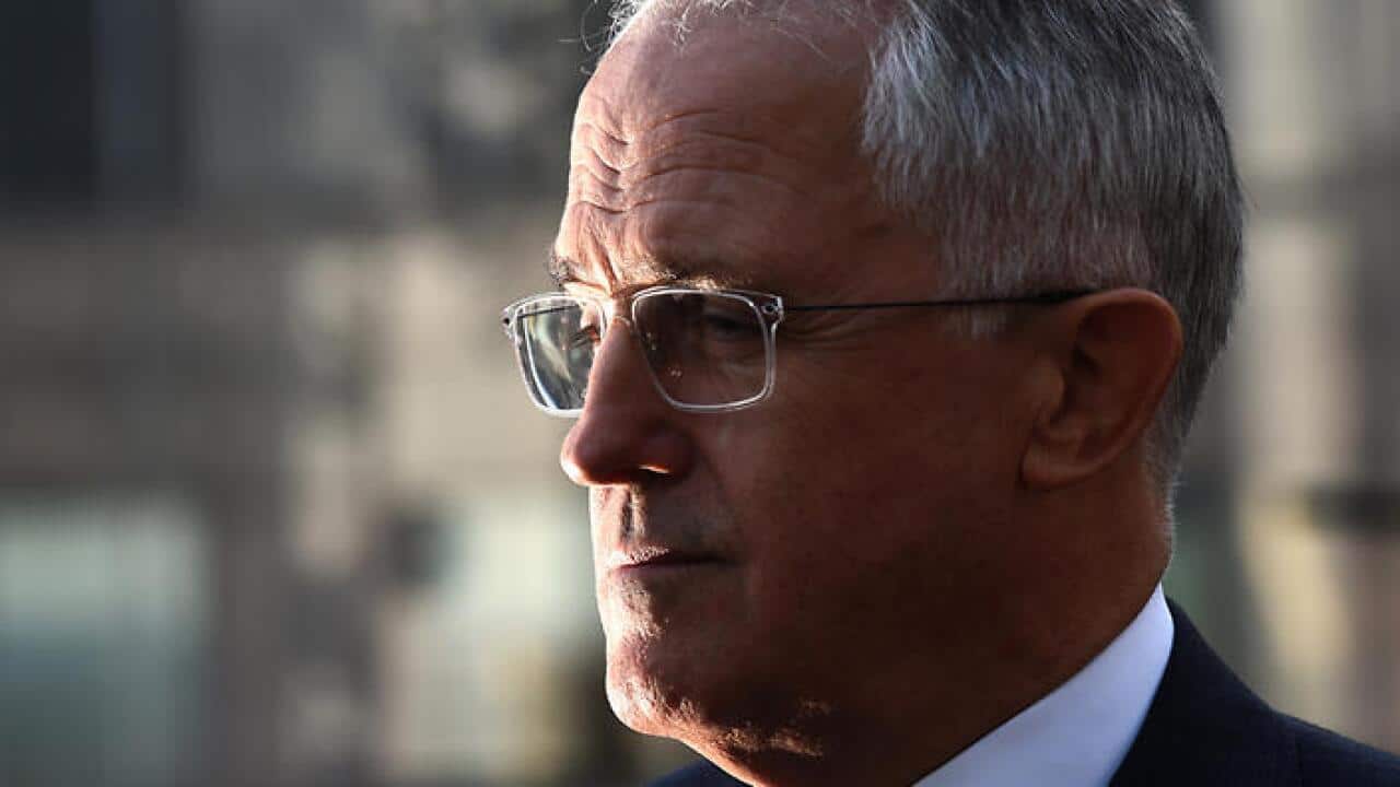 Prime Minister Malcolm Turnbull at a press conference in Sydney on Wednesday, March 23, 2016. Turnbull announced the Clean Energy Innovation Fund would be set up in July. (AAP Image/Mick Tsikas) NO ARCHIVING