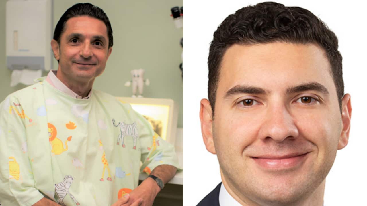 Dr Kareen Mekertichian and Rafi Karnik