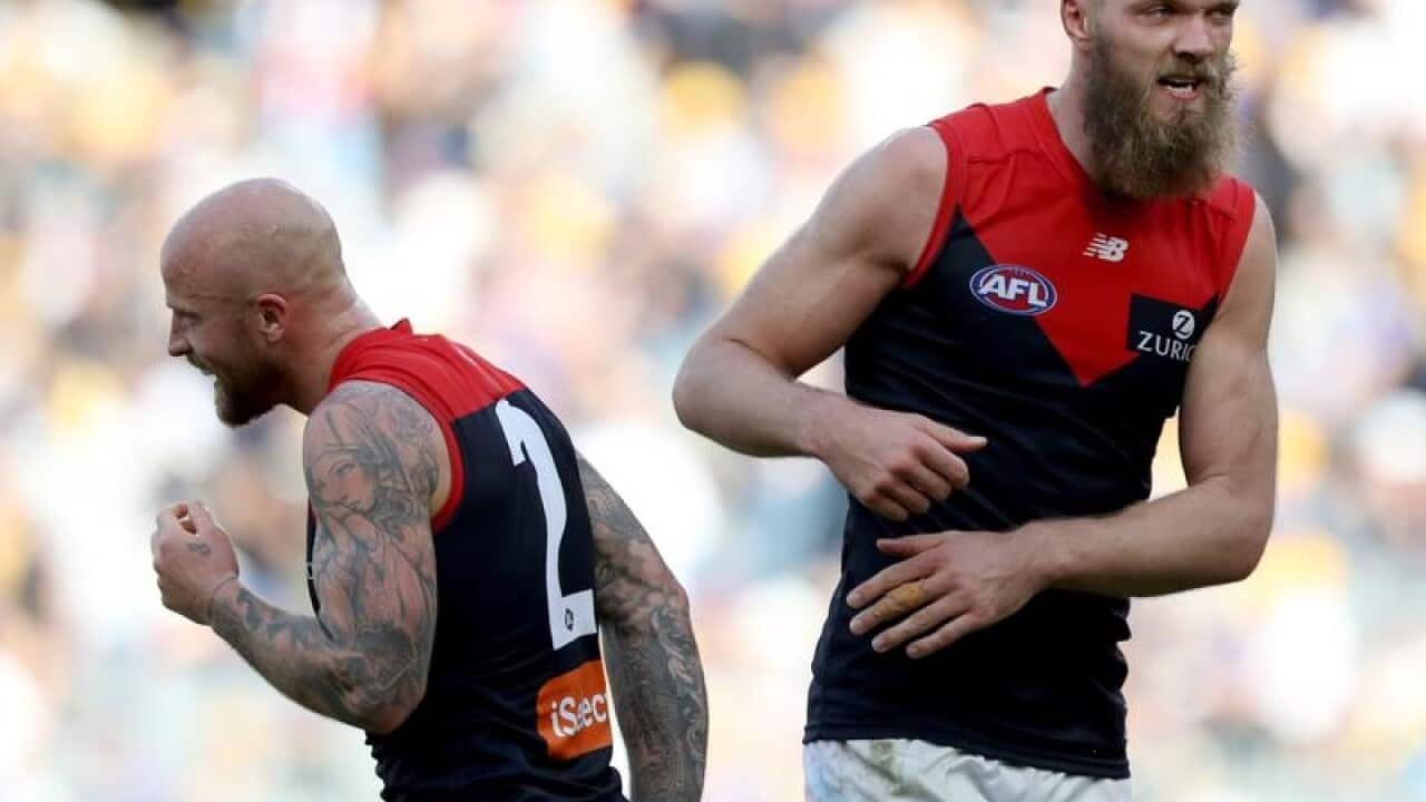Melbourne Demons ruckman Max Gawn