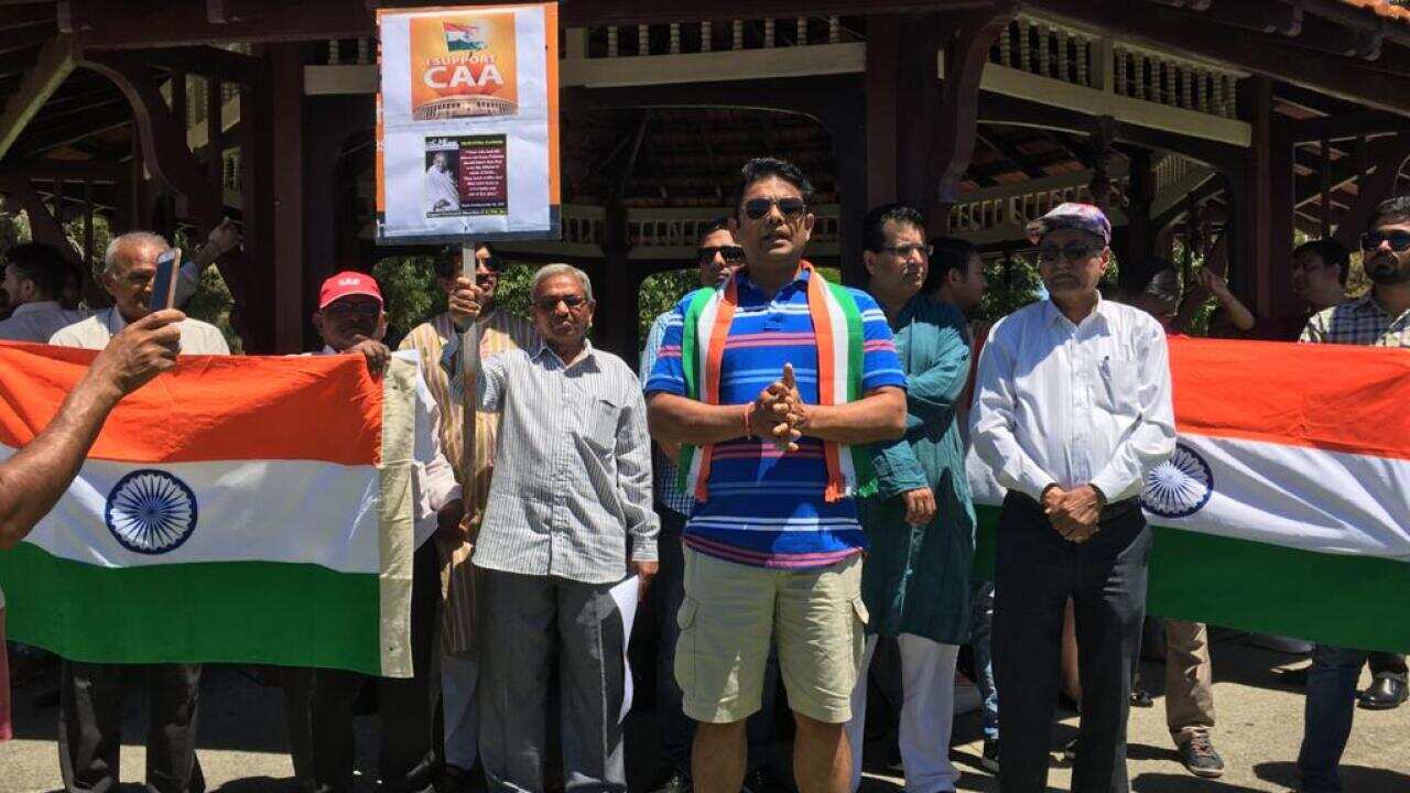 Rally in favour of CAA