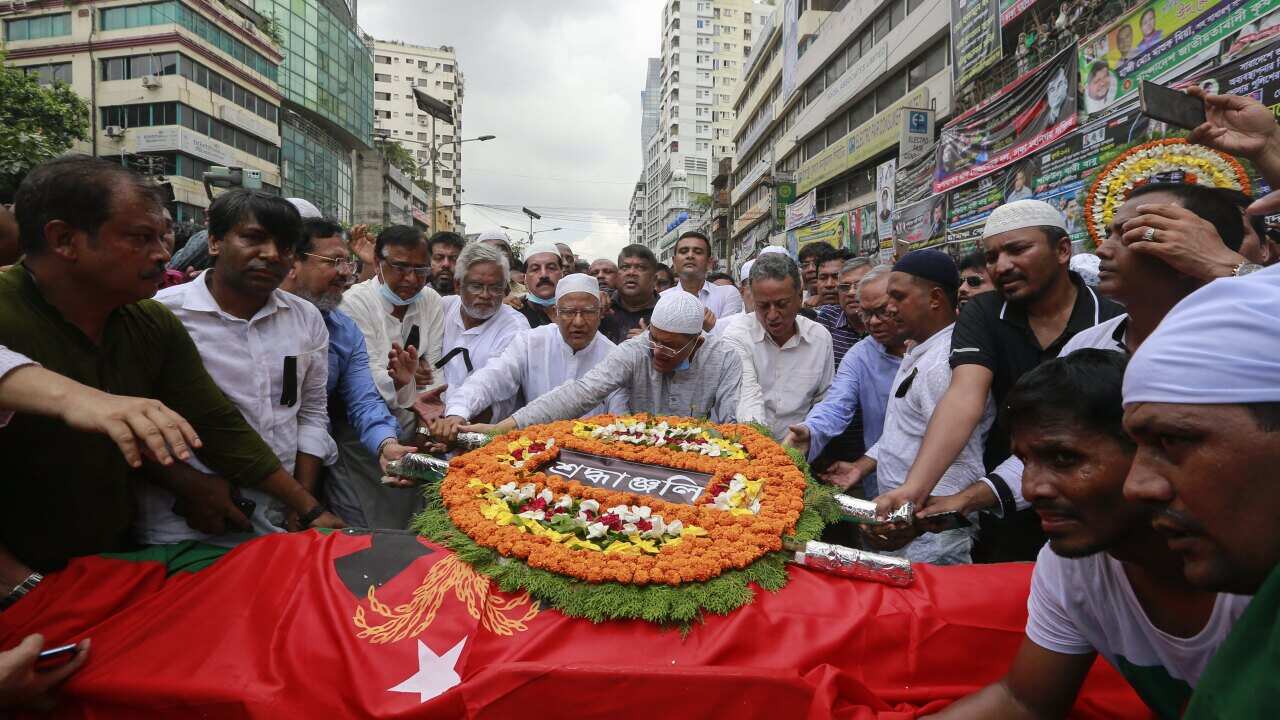 Protest After Death Of Party Leader Chhatra Dal - Bangladesh
