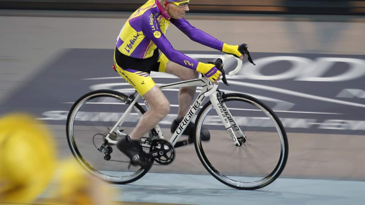 French cyclist Robert Marchand