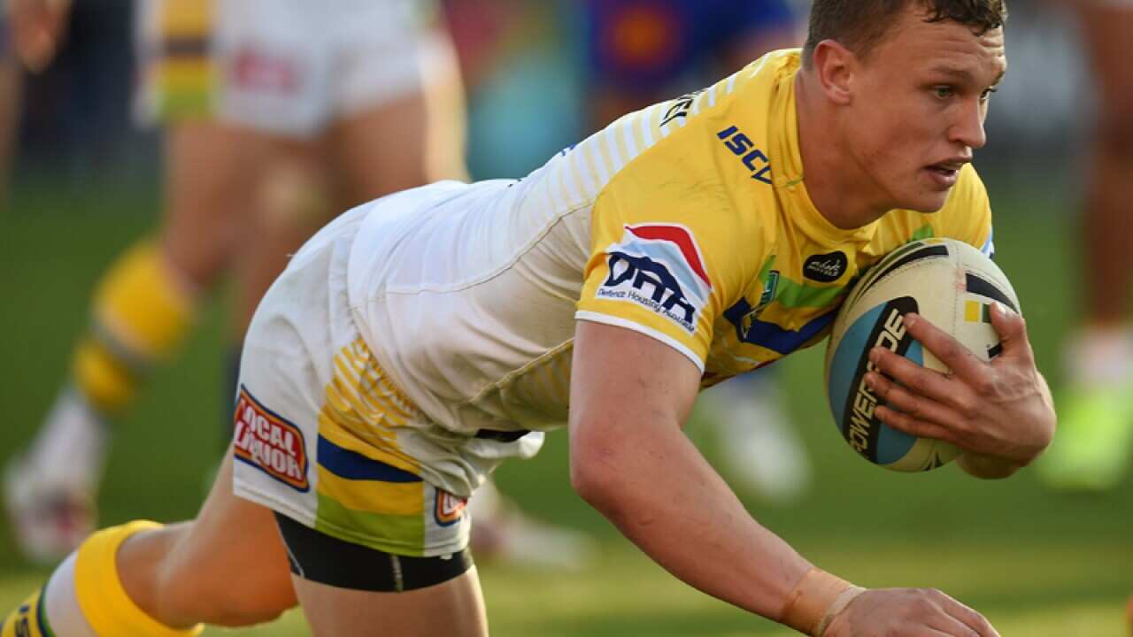 Canberra Raiders halfback Jack Wighton