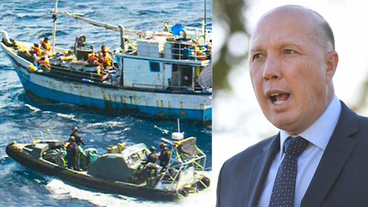 Home Affairs Minister Peter Dutton has called on new Labor leader Anthony Albanese to harden the party's border protection policy. 