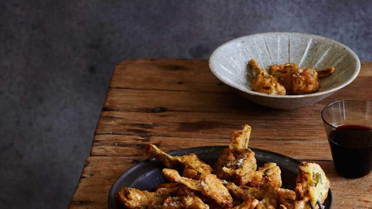 Fried artichokes