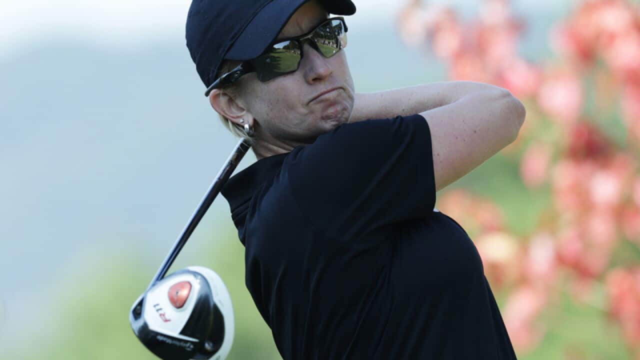Australian golfer Karrie Webb