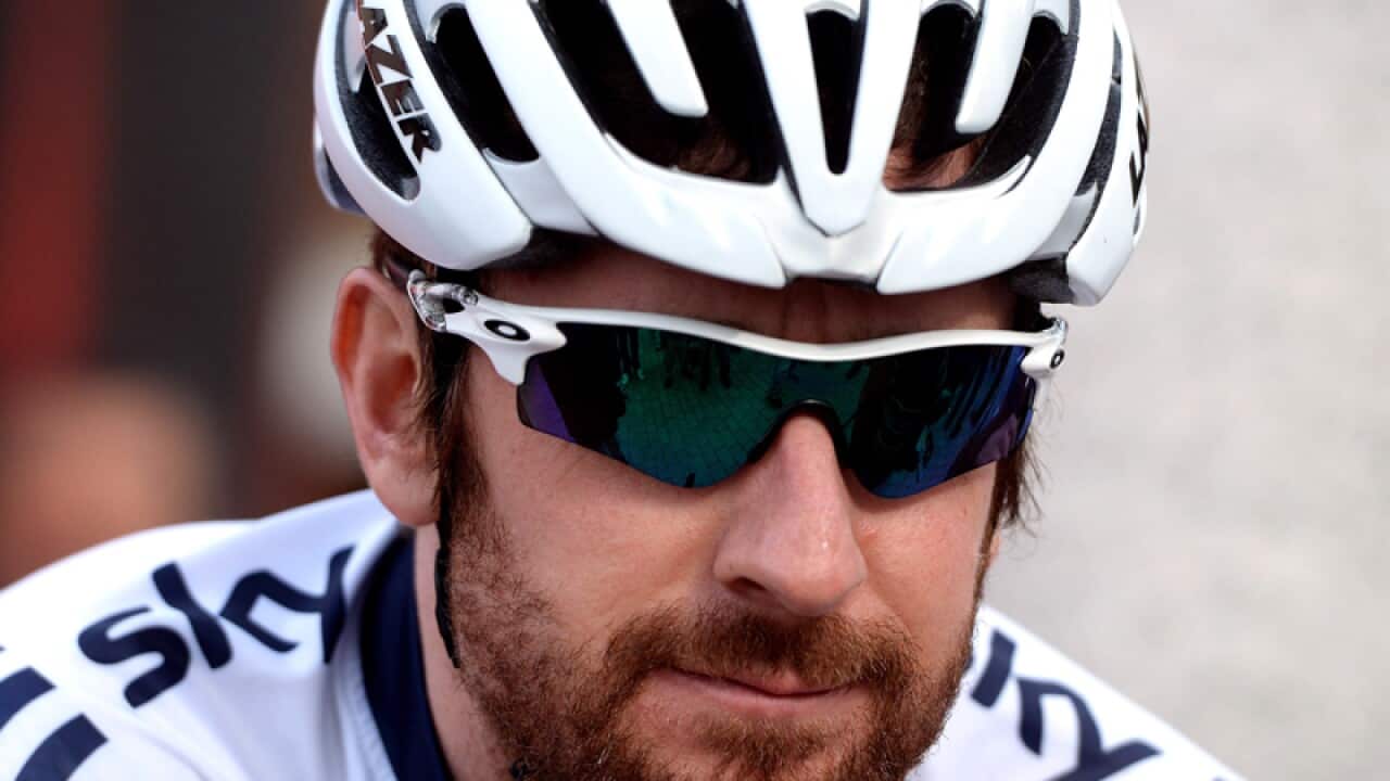 British cyclist Bradley Wiggins