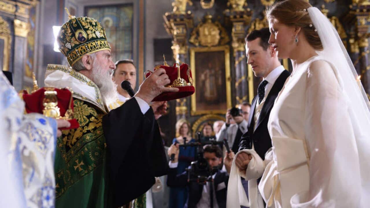 His Royal Highness Prince Philip and Miss Danica Marinkovic