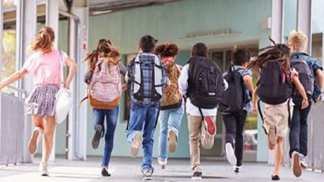 Students at school