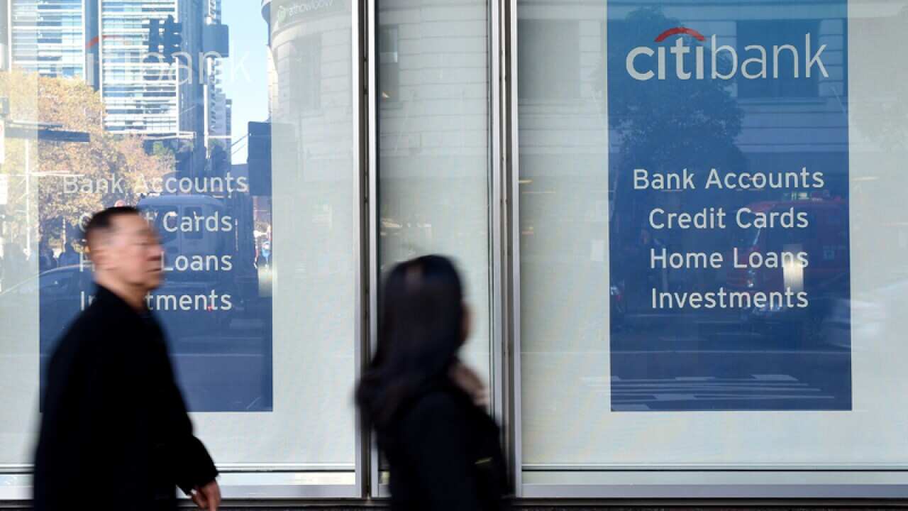 Advertising for home loans is seen in Sydney,