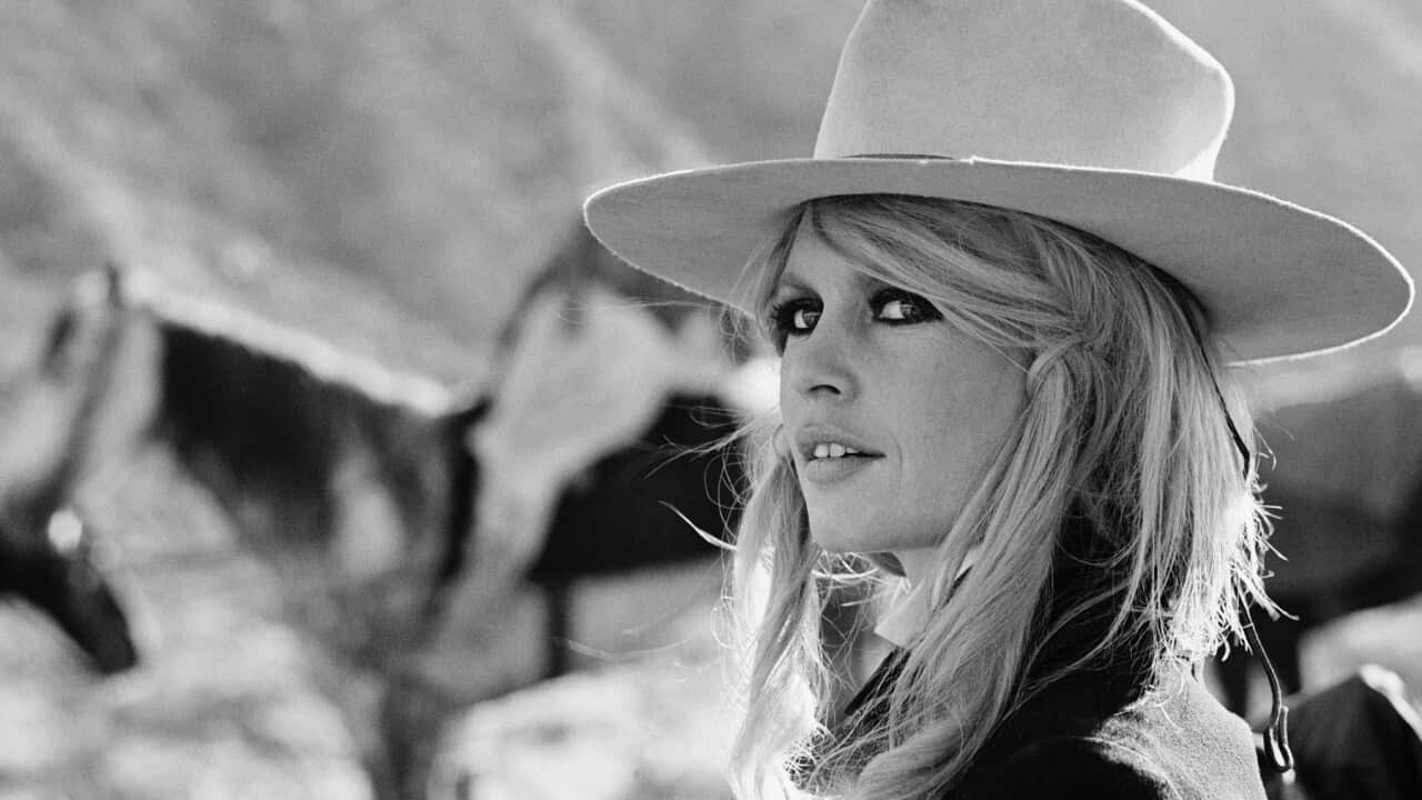 Brigitte Bardot on the Set of “Shalaco“
