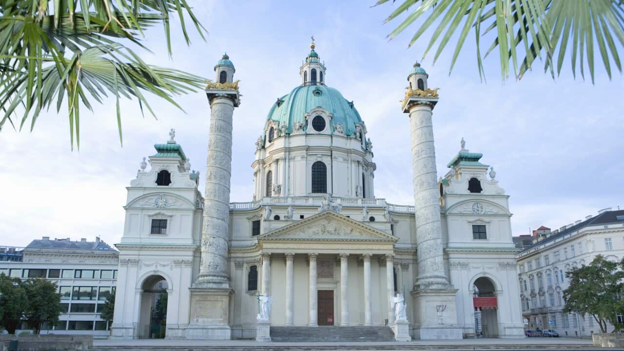 Austria, Vienna, Chiesa Karlskirche