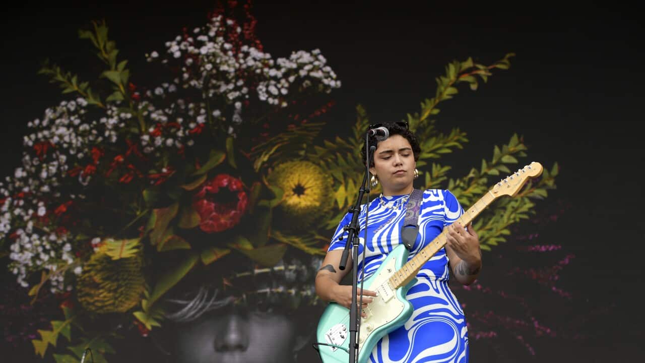 Kee'ahn Performs at Beyond the Valley Festival