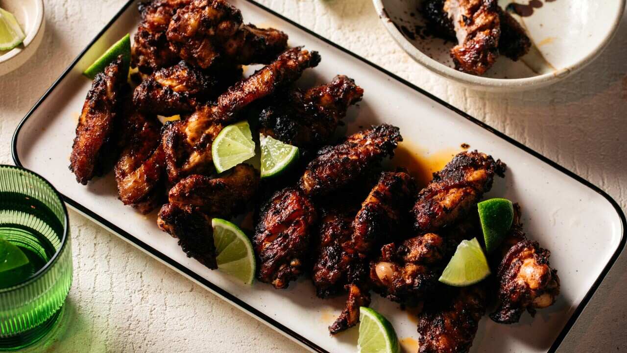 Jerk chicken wings