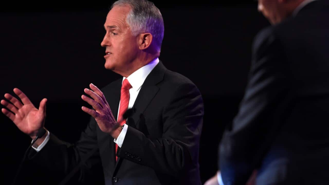 Prime Minister Malcolm Turnbull and Opposition leader Bill Shorten