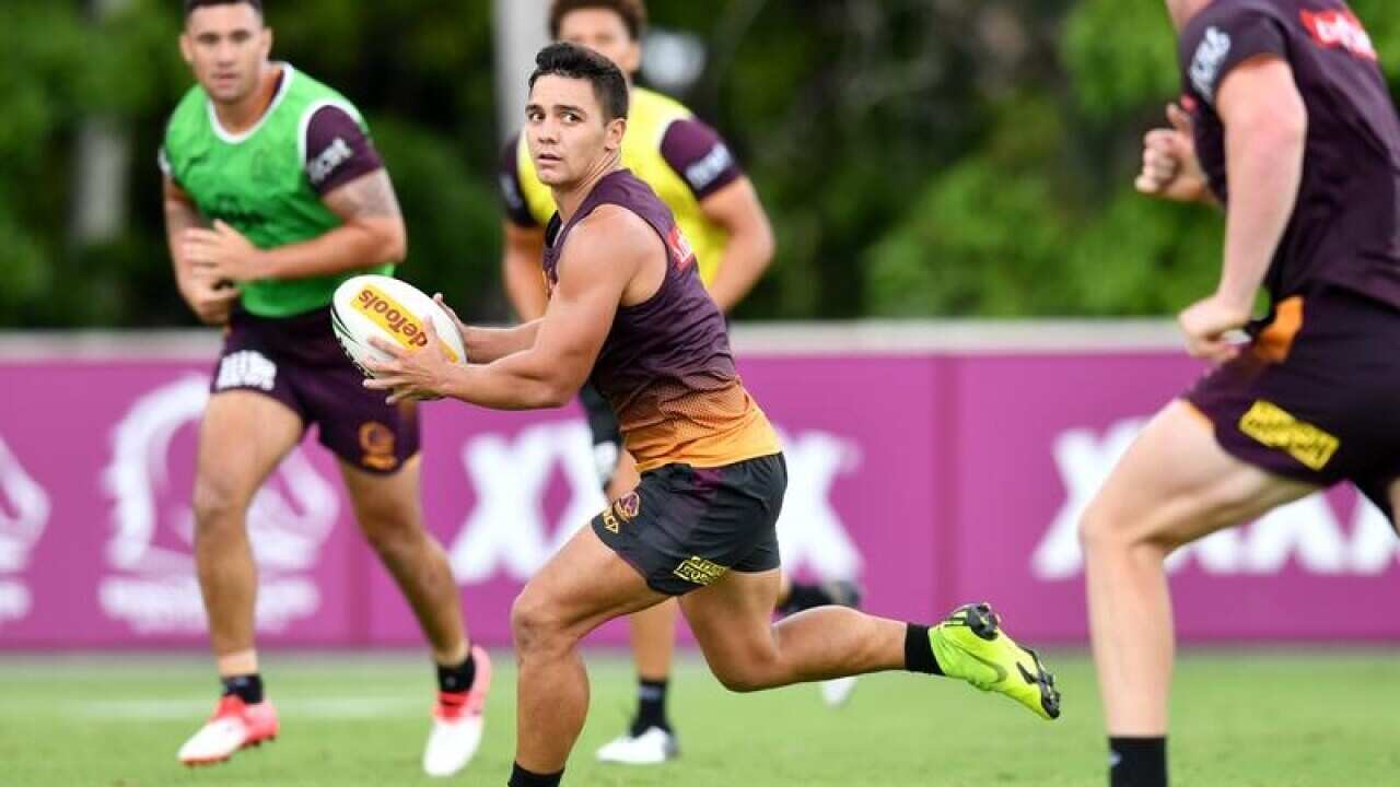 NRL BRONCOS TRAINING NIKORIMA