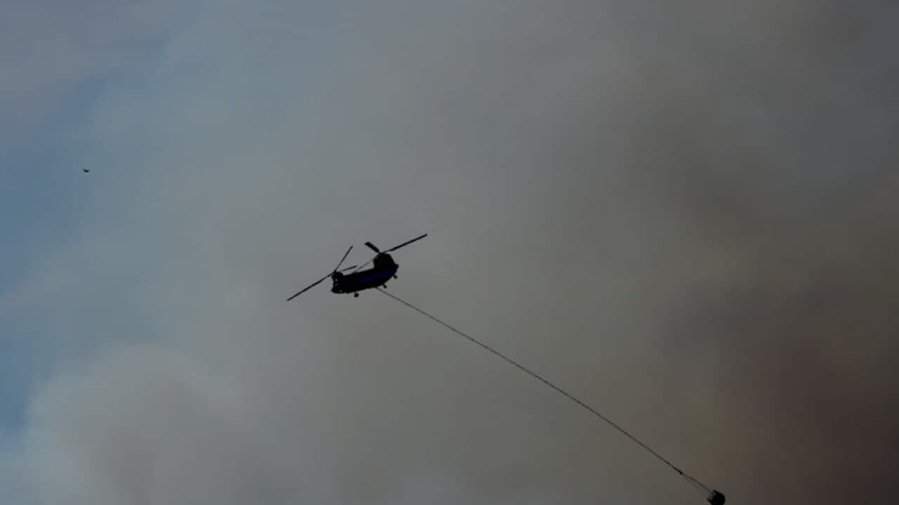 Water bombers defend homes along the Great Ocean Road