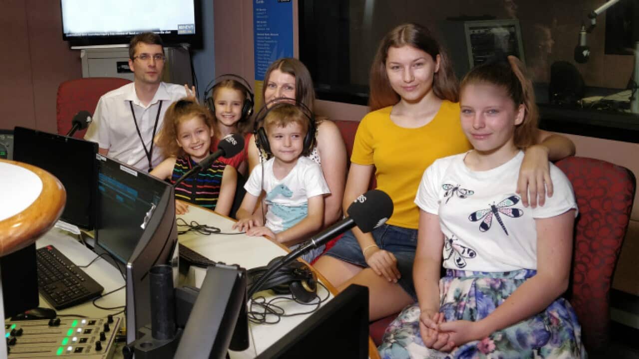 Kotleev family from Sydney