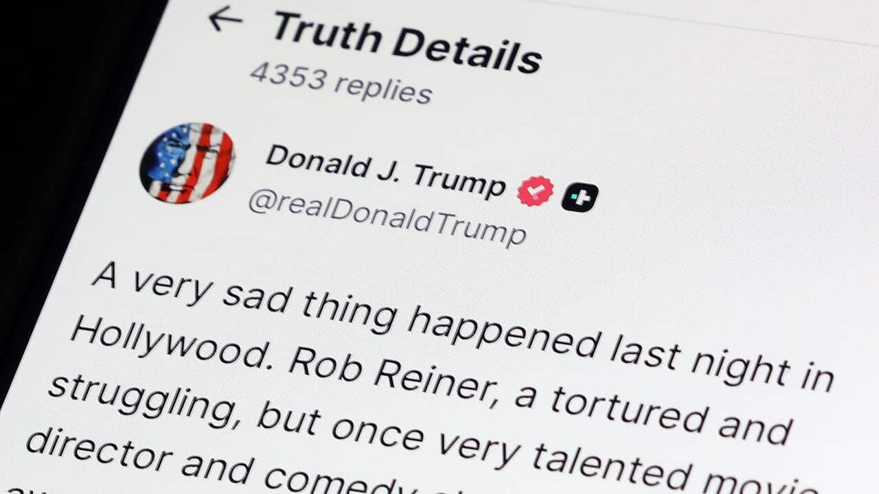 Screenshot of a social media post from Donald Trump