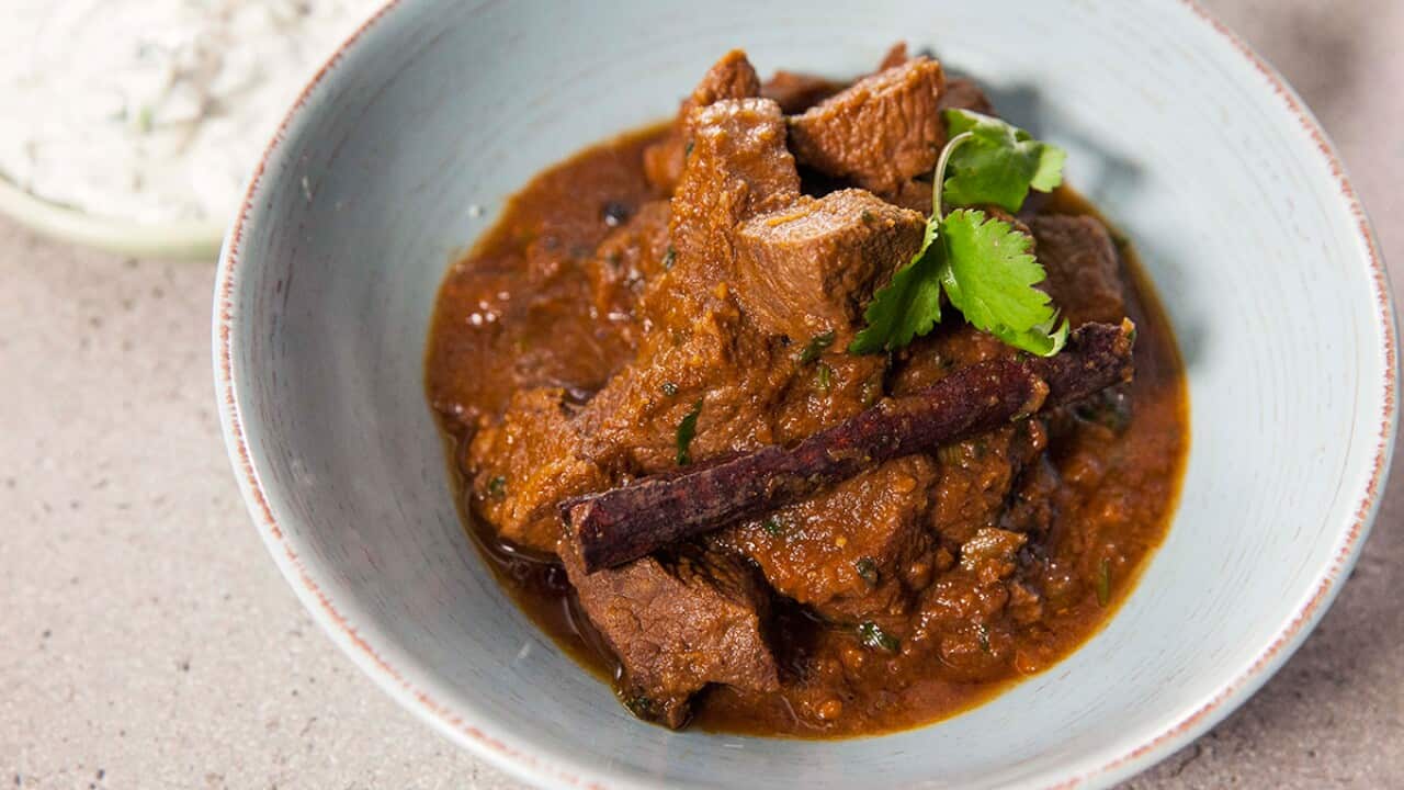 Rich lamb bhuna
