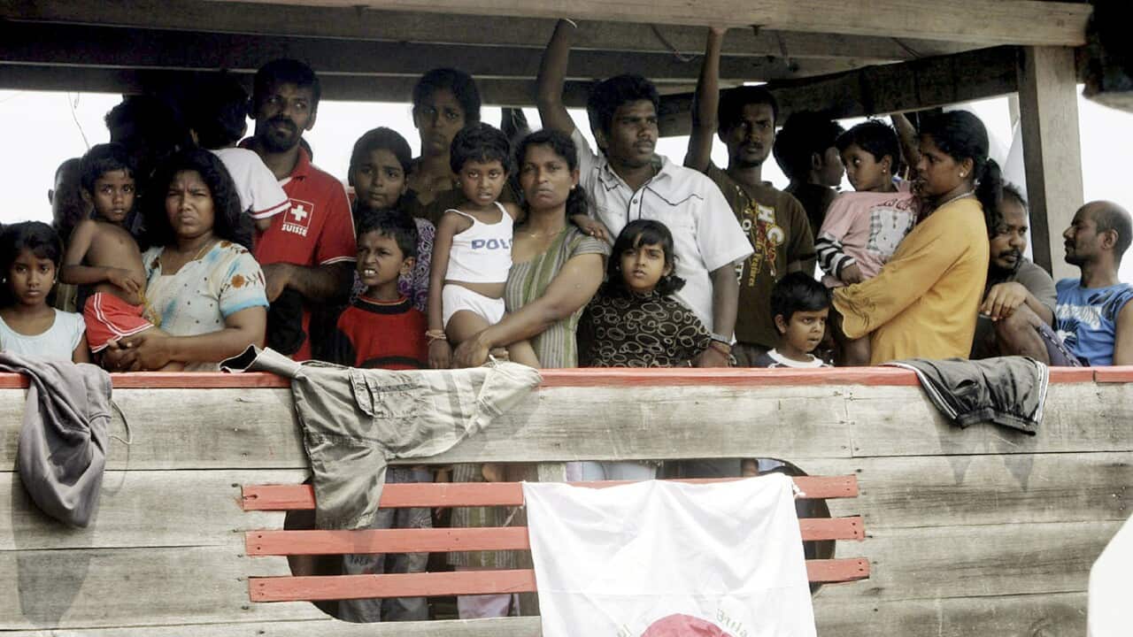  Sri Lankan migrants bound for Australia (AP Photo/Irwin Fedriansyah, File)