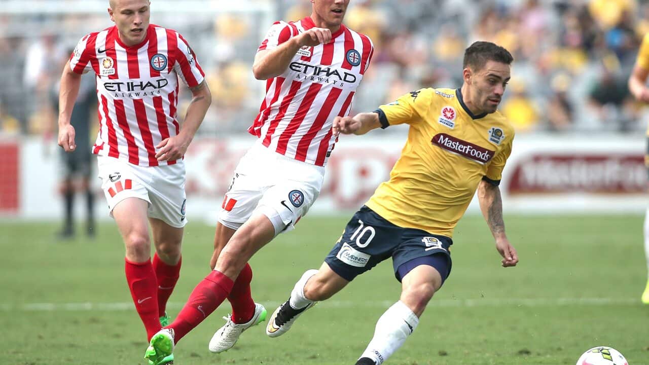 A-League Rd 20 - Central Coast v Melbourne