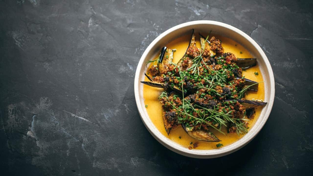 Mapo eggplant SBS The Cook Up with Adam Liaw