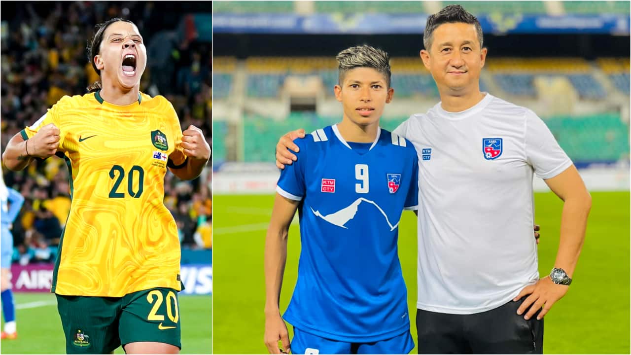 Sam Kerr, Sabitra Bhandari, Ananta Raj Thapa