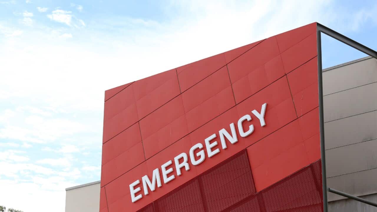 The emergency department at a hospital