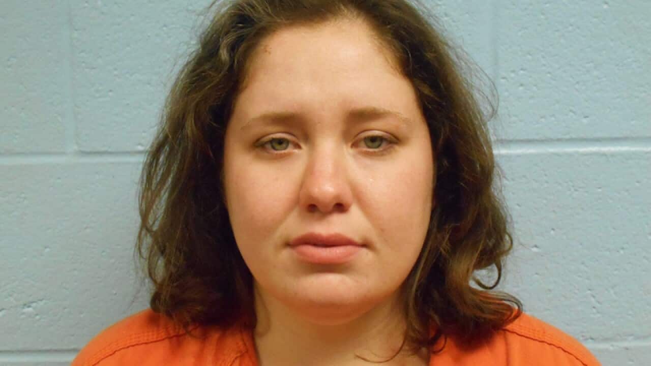 Adacia Chambers after she was arrested on charges of DUI