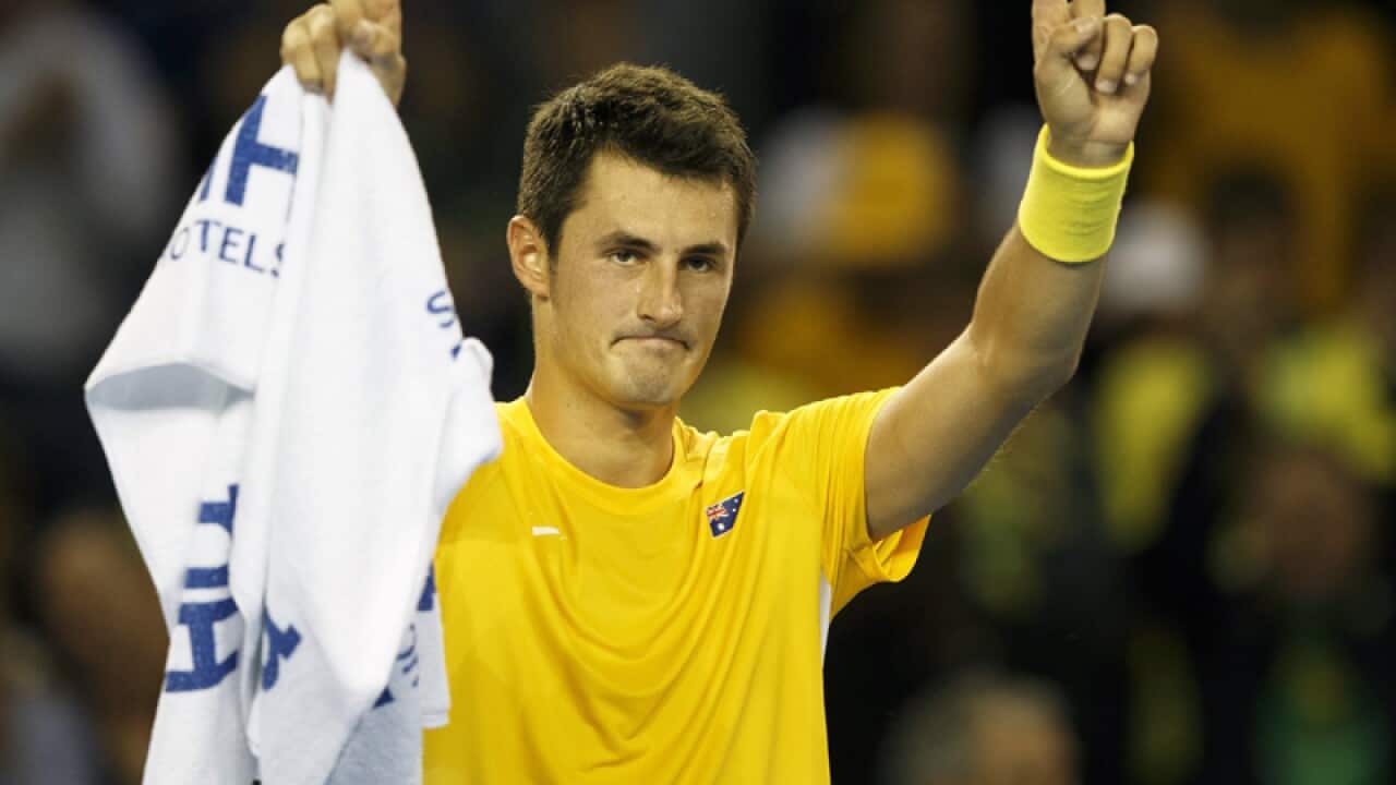 Bernard Tomic of Australia