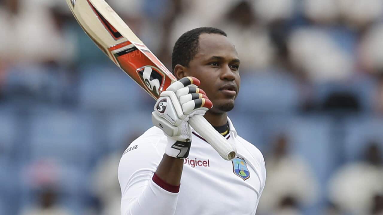 West Indies' Marlon Samuels,