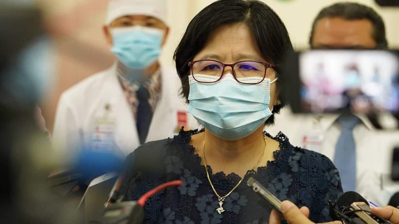 Cambodia Ministry of Health spokeswoman Or Vandinn