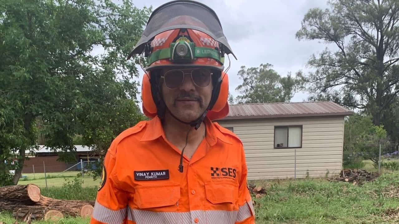 SES Volunteer Vinay Kumar