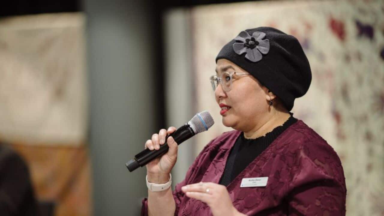 Dr Anita Dewi, President of Asian Library Resources in Australia (ALRA) presenting “Chinese Indonesians: Identities and Histories” at the Herb Feith Indonesian Engagement Centre Conference at Monash University in 2019.