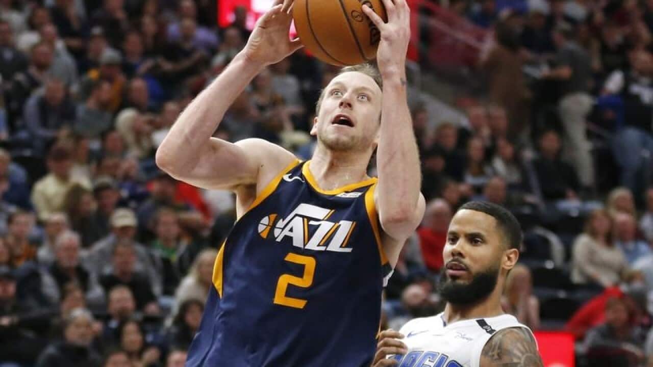 Utah Jazz forward Joe Ingles