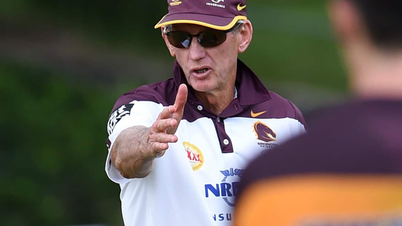 Brisbane Broncos coach Wayne Bennett