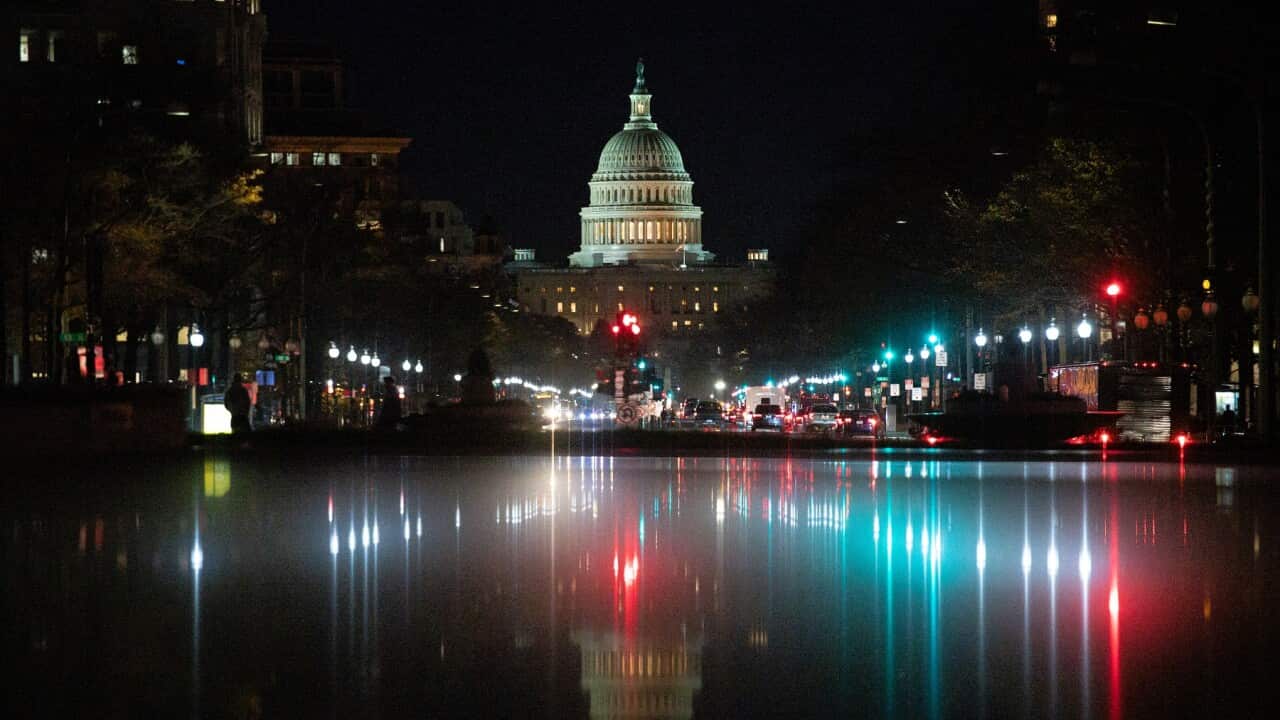 The US Capitol Building in Washington, DC